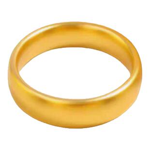 金包银手镯女古法轮胎手环磨砂素圈贵妃镯子生日礼物送女友送妈妈