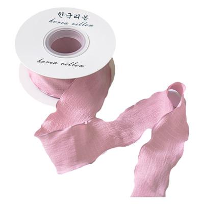 卷边花边褶皱丝带荷叶边绸带缎带