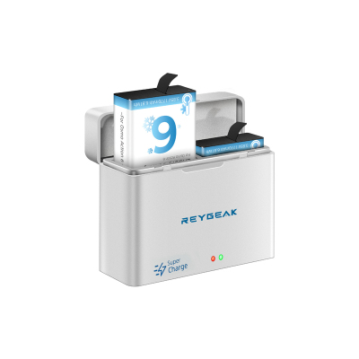 REYGEAK适用大疆Action6街拍手柄金属兔笼磁吸快拆底座运动相机action6UV黑柔滤镜钢化膜三脚架收纳包配件