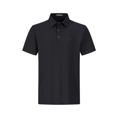 卓凡尼·华伦天奴薄款短袖POLO衫