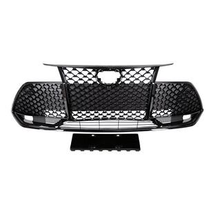 适用于19-24款丰田亚洲龙中网改装前脸TRD美版蜂窝网前唇护角包围