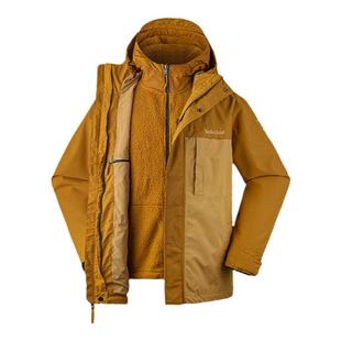 Timberland添柏岚男装冲锋衣三合一外套冬户外保暖抓绒内胆|A696H
