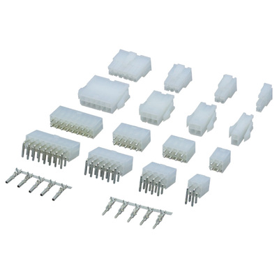 MX4.2mm 间距5557/5559公母胶壳+公母端子+板端针座2P4P6P-24P
