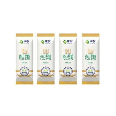 【U先试用】冰泉42%高蛋白低GI纯豆浆粉无添加糖高蛋白健身早餐