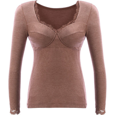 宝诗嫣德绒保暖内衣内搭打底衫