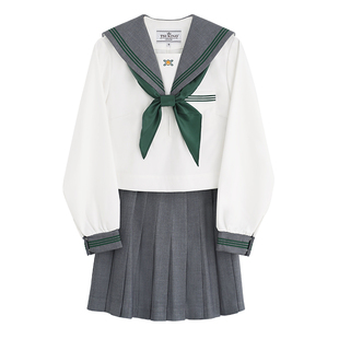 【月野HOUSE】*雾松高*原创自制秋冬经典灰身中间服套装JK制服