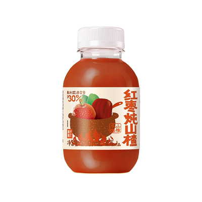 【2026年8月9日到期】果子熟了红枣炖山楂植物饮料炖雪梨250mlU先
