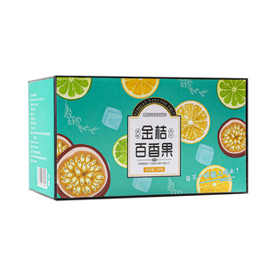 金桔柠檬百香果茶包冷泡水果茶冻干青桔柠檬茶包适合夏天喝的果茶