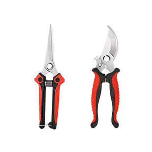 不锈钢强力修花剪树枝摘果粗枝叶芽剪葡萄剪鲜花插花园艺花艺剪刀