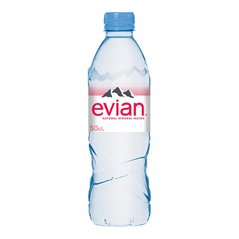 法国进口Evian天然矿泉水塑料瓶