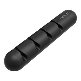 绿联桌面理线器数据线收纳收线充电线路整理固定器固线夹卡扣手机挂钩充电器床头办公车载耳机usb绕线集线器