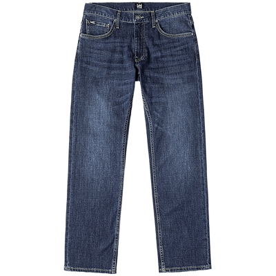 【张凌赫代言】Lee25秋冬新726标准中腰直筒五袋款深蓝色男牛仔裤