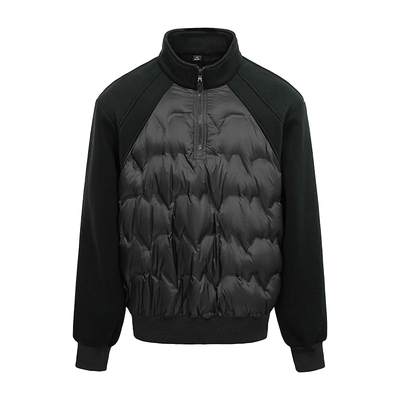 康博立轻薄领羽绒服90绒短款