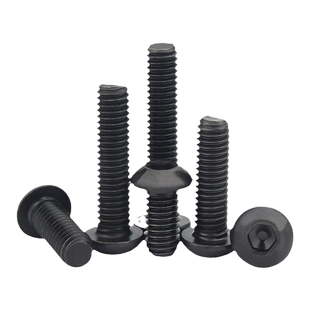 12.9级高强度盘头半圆头内六角螺丝圆头杯螺钉螺栓M3M4M5M6M8M10