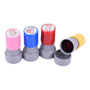 小猪佩奇卡通印章幼儿园鼓励印章小朋友盖印佩奇乔治卡通章儿童印章小猪图案学生鼓励盖章印章