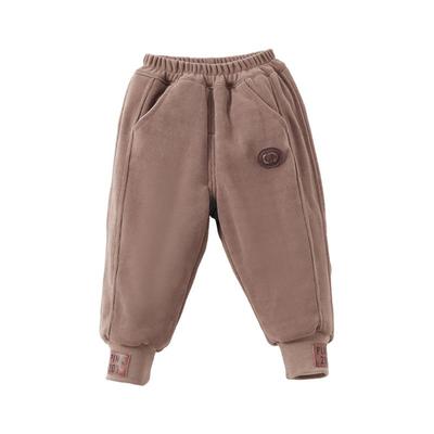 儿童棉裤加厚宝宝男女童加绒裤子