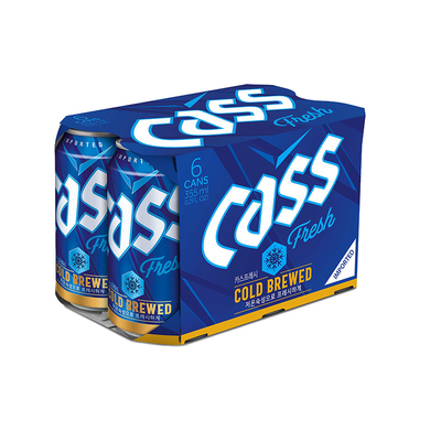 凯狮韩国进口355ml啤酒1组包邮