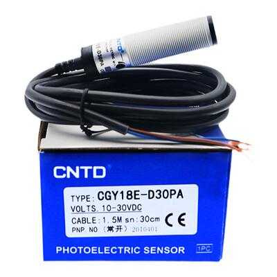 昌得圆型光电开关CGY18E-D30PA