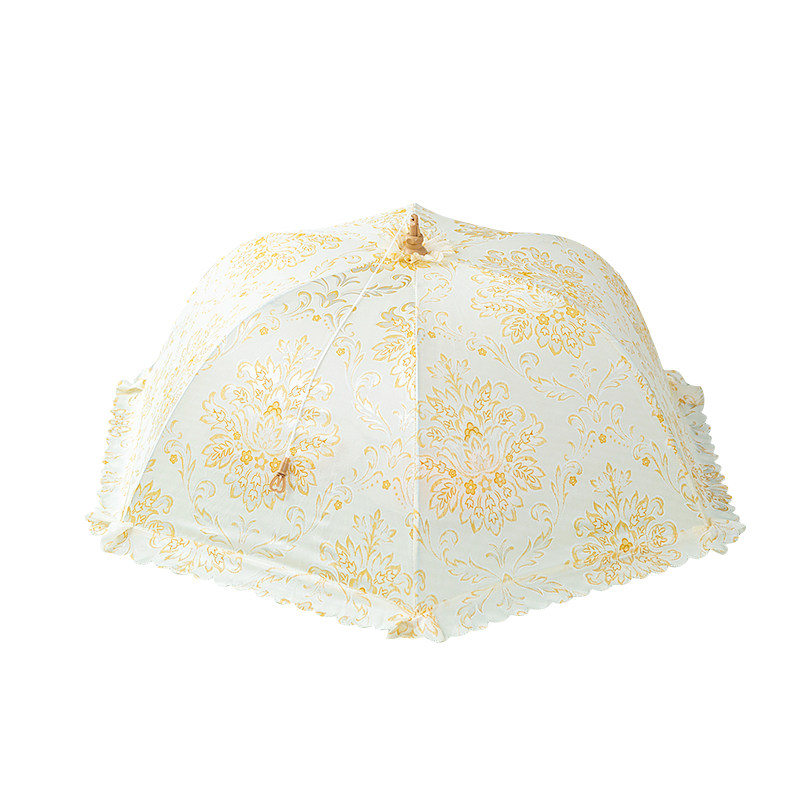 家用防尘可折叠圆形大号饭菜