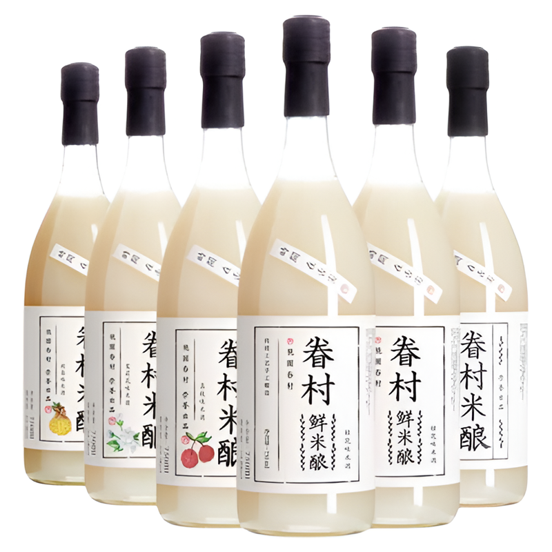 桃园眷村米酒低度数微醺小甜酒
