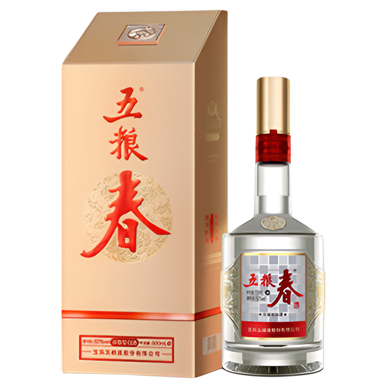 【双11倒计时】第二代五粮春52度500mL浓香白酒五粮液官方正品