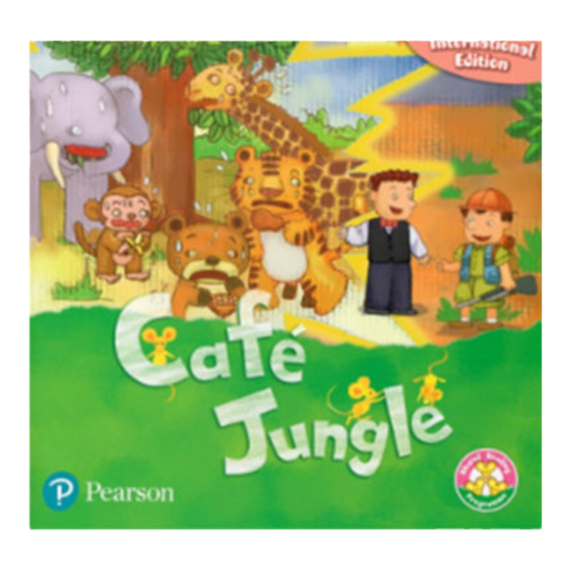 培生 Longman Mice Series cafe jungle 丛林咖啡馆 英文原版 朗文Mice趣鼠启蒙中级/三鼠 培生阅读绘本 纯全英文正版原著英语书籍