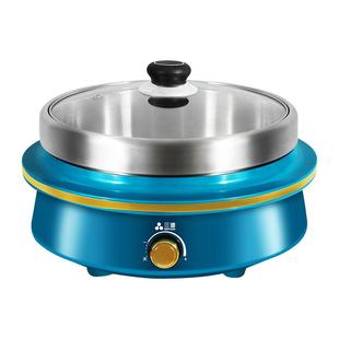 三源电火锅304不锈钢无涂层内胆多功能家用煲汤分体式电热锅加厚