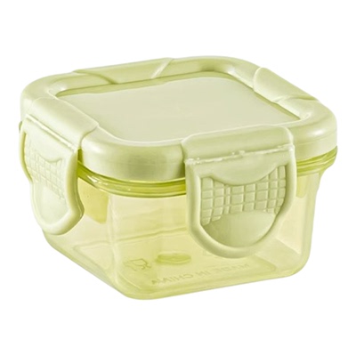 宝宝辅食盒食品级带盖密封保鲜留样盒加厚便携迷你外出分装水果盒