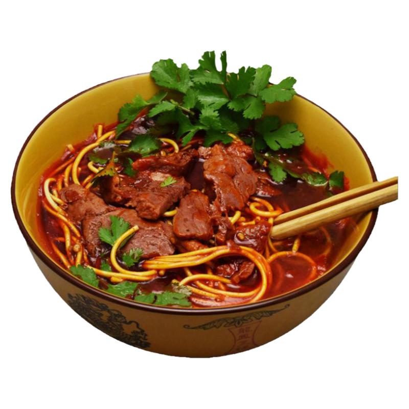 襄阳牛肉面牛杂面海带豆腐面调料包汤底湖北特产袋装碱水面条夜宵