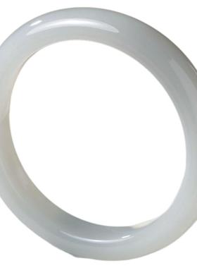 RJF【婉沁】和田玉冰烟紫手镯+高冰+正圈镯