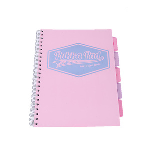 Pukka PadA4笔记本分隔页考研线圈本子彩色错题本厚高中学生记录