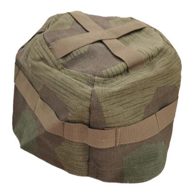 国防军裂片水纹迷彩m38盔罩盔帽