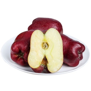 正宗甘肃花牛苹果不打蜡健康辅食蛇果红苹果好吃不酸脆甜粉甜整箱