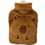 热水袋注水加厚防爆卡皮巴拉暖手袋可插手暖手宝女生敷肚子暖水袋