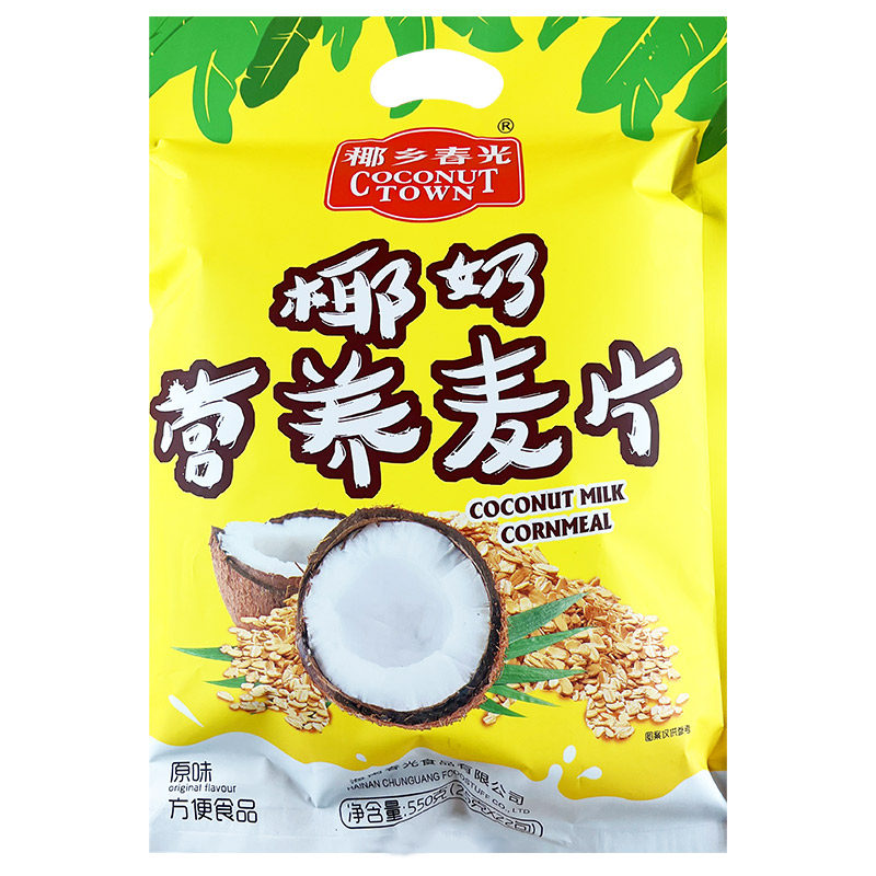 春光营养椰奶麦片550g速食代餐