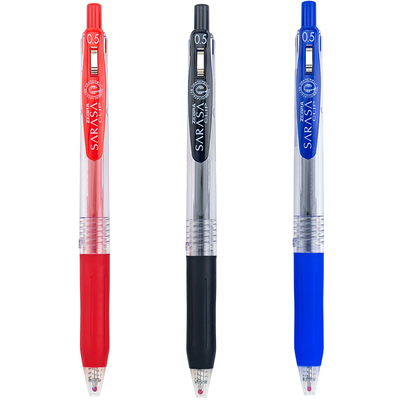 ZEBRA/斑马牌中性笔0.5mm子弹头