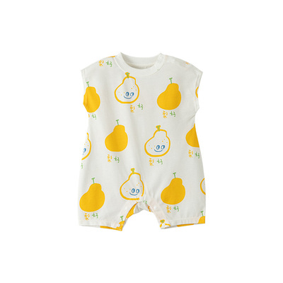 冰氧吧连体衣papa爬服夏季