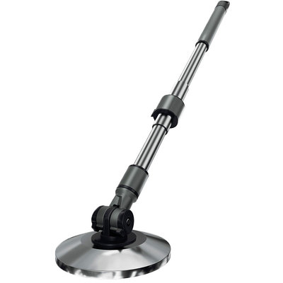 不锈钢拖把杆盘通用旋转拖把杆子