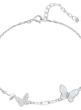 「森系蝴蝶恋」999足银手链原创