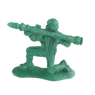 4-4.5厘米多颜色军事兵人士兵模型二战打仗塑料小兵儿童桌面玩具