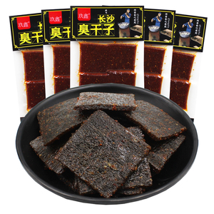 思乡味长沙臭干子辣条麻辣臭豆腐辣片湖南特产儿时怀旧零食大辣片