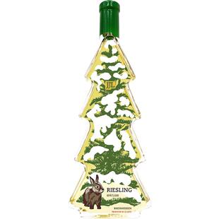 德国VDP雷兹雷司令莱茵黑森雪兔圣诞树晚收甜白500ml圣诞礼盒礼物
