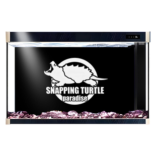 窄桥蛋龟鳄龟缸乌龟背景贴纸木纹水族箱造景高清自粘正胶定制壁纸