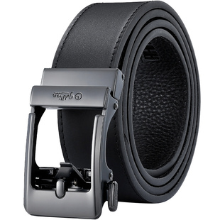 金利来新款皮带男头层真皮商务西装腰带时尚青年男式牛皮裤带