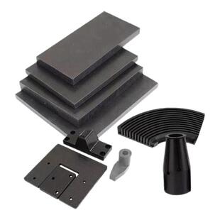 黑色聚四氟乙烯铁氟龙F4板四氟棒PTFE防静电特氟龙塑料王零切加工