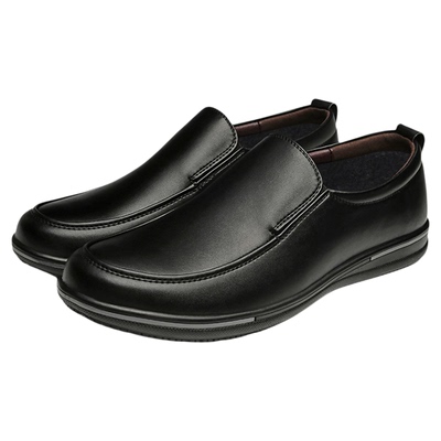 厨王皮鞋男厨师鞋防滑后厨专用