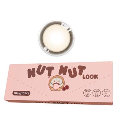 【30片坚粉囤货】坚果力美瞳失落爱神日抛禁忌之果彩色隐形眼镜