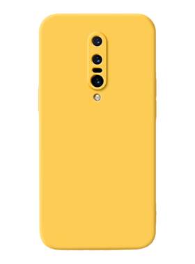 适用一加7Pro手机壳oneplus7tpro新款1+7t液态硅胶一加七one黄色保护套plus全包tp防摔1加7p男女pr0por软外壳