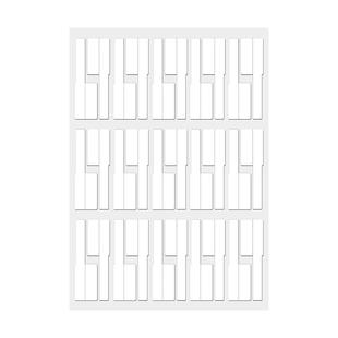 网线标签贴纸p型数据线不干胶分类彩色标签贴定制电源线充电线收纳标记贴线缆机房防水手写标识电线贴记号