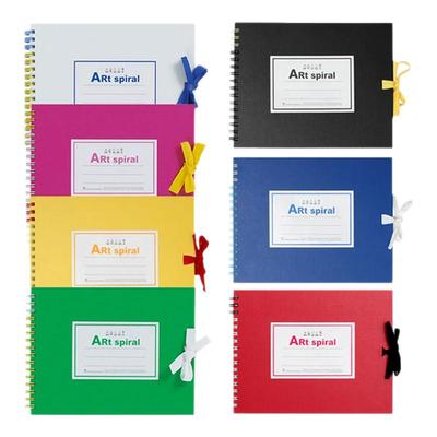 满乐文水彩素描速写本线圈画册本